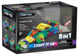 Bemag Klocki konstrukcyjne Bemag Laser Pegs 8 in 1 Sports Car (LP-PB1410B)