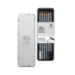 Winsor Ołówek Winsor zestaw w metalowym opakowaniu (różne) (0490006)