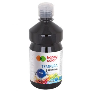 Happy Color Farba tempera Happy Color kolor: czarny 500ml 1 kolor. (3310)