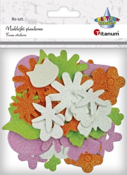 Titanum Naklejka (nalepka) Titanum Craft-Fun Series kwiaty, motyle, ważki (21TX-092810)