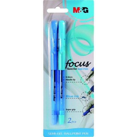 M&G Długopis M&G Focus Semi Gel niebieski 0,5mm (ABP62977)