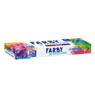 Oxford Farby plakatowe Oxford kolor: mix 20ml 12+2 kolor. (400167100)