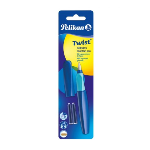 Pelikan Pióro wieczne Pelikan Twist P457 814744 Deep Blue +2N (400195748)