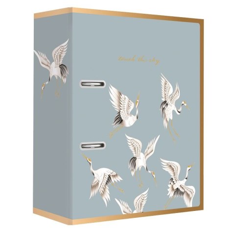 Interdruk Segregator A4 75 2R Dź SATIN GOLD BIRDS