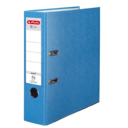 Herlitz Segregator dźwigniowy Herlitz Q. file Standard A4 80mm niebieski jasny (0011178936)