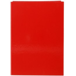 VauPe Teczka z szerokim grzbietem na rzep A4 czerwony VauPe (323/01)