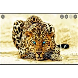 Norimpex Zestaw kreatywny Norimpex Diamentowa mozaika leopard 40x30cm (NO-1007294)