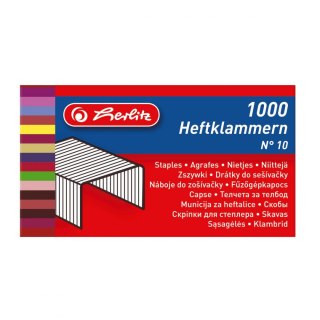 Herlitz Zszywki 10 Herlitz 8760613 1000 szt (300000607)