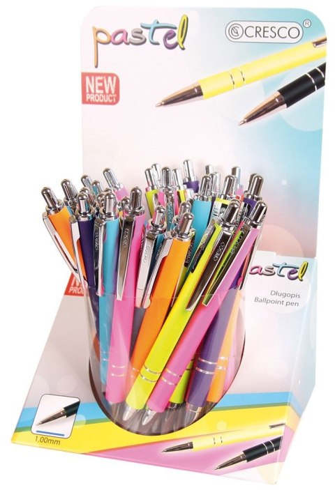 Cresco Długopis wielkopojemny Cresco Pastel niebieski 1,0mm (250022)