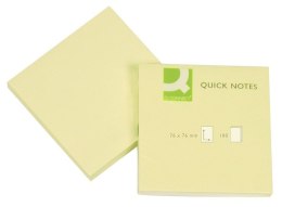 Q-Connect Notes samoprzylepny Q-Connect żółty 100k [mm:] 76x76 (KF10502)
