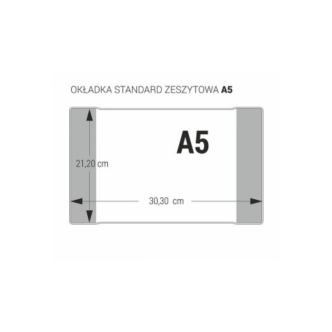 Biurfol Okładka A5 zeszytowa [mm:] 212x303 Biurfol (OZK-01)