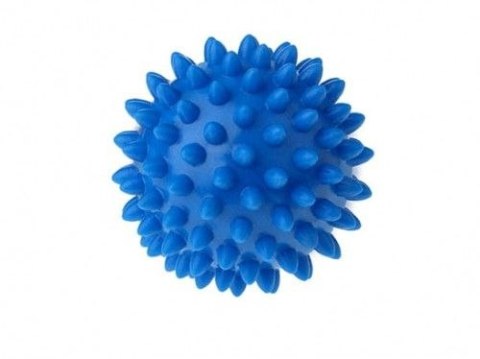 Tullo Piłka do masażu rehabilitacyjna 6,6cm niebieska guma Tullo (410)