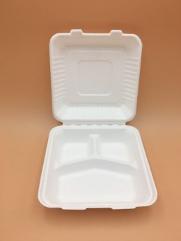 Plast Pojemnik na jedzenie Plast menu box 3-DZIELNY