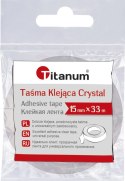 Titanum Taśma biurowa Titanum Crystal 15mm 33m
