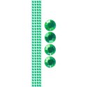 Titanum Taśma ozdobna Titanum Craft-Fun Series samoprzylepna z kryształkami 12mm zielona 1m (TZ022-1)