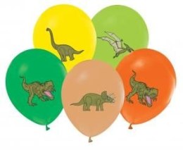 Godan Balon gumowy Godan dinozaury mix 12cal (GZ-DIN5)