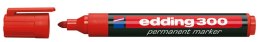 Edding Marker permanentny Edding, czerwony 1,5-3,00mm okrągła końcówka
