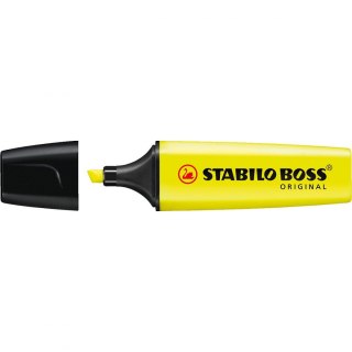 Stabilo Zakreślacz Stabilo BOSS, żółty 2,0-2,5mm (70/24)