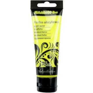 Flamingo Line Farba akrylowa Flamingo Line Fluo kolor: żółty 75ml (100)