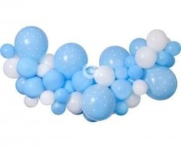 Godan Girlanda balonowa baby blue, 65 szt. Godan (031348)