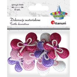 Titanum Ozdoba materiałowa Titanum Craft-Fun Series kokardy (BY247)