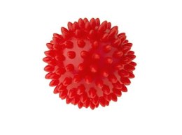 Tullo Piłka do masażu rehabilitacyjna 6,6cm czerwona guma Tullo (409)