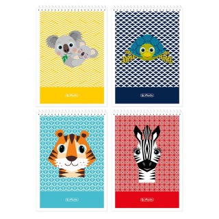 Herlitz Kołonotes Herlitz Cute Animals A6 40k. krata (9582594)