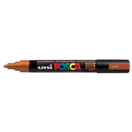 Uni Marker specjalistyczny Uni Posca, brązowy 1,8-2,5mm okrągła końcówka (PC-5M)