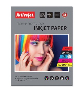 Activejet Papier foto Activejet AP4-200G20 (EXPACJPAP0010)