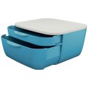 Leitz Pojemnik z szufladami Leitz Cosy niebieski 2 szuflad [mm:] 275x250x140 (53570061)