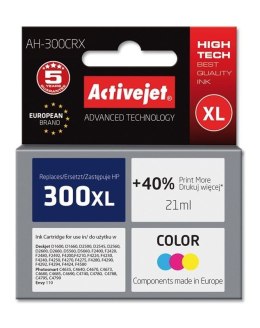 Activejet Tusz (cartridge) alternatywny Activejet HP 300XL CC644 - mix 21ml (EXPACJAHP0147)