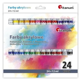 Titanum Farba akrylowa Titanum kolor: mix 12ml (04230373)