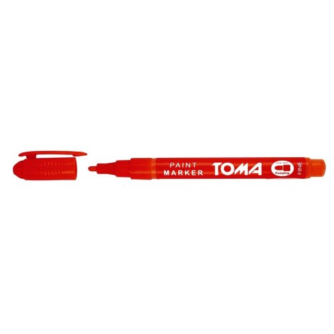 Toma Marker olejowy Toma, czerwony 1,5mm okrągła końcówka
