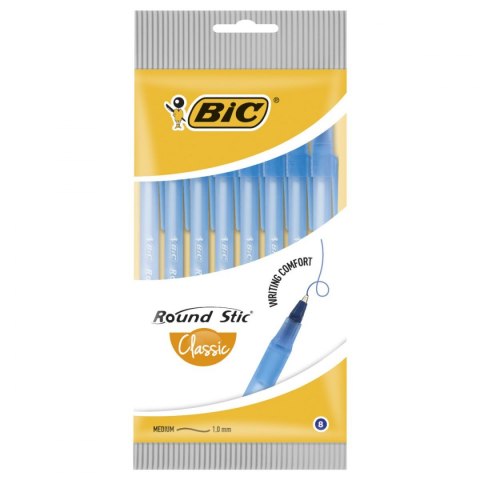 Bic Długopis standardowy Bic Round Stic niebieski 1,0mm (928497)