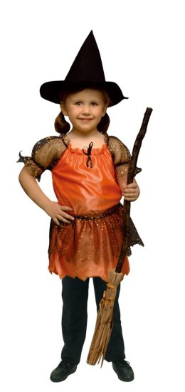 Arpex Kostium dziecięcy - Czarownica (sukienka, kapelusz) Arpex (SB3125)