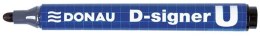 Donau Marker permanentny Donau D-Signer, czarny 2-5mm okrągła końcówka (7371001-01PL)