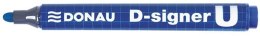 Donau Marker permanentny Donau D-Signer, niebieski 2,0-4,0mm okrągła końcówka (7371001-10PL)