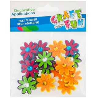 Craft with Fun Ozdoba filcowa Craft with Fun 16 szt (439261)