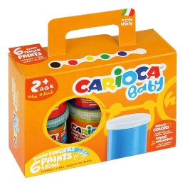 Carioca Farba do malowania palcami Carioca 80ml 6 kolor. (KO023)