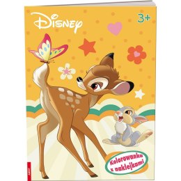 Ameet Książka dla dzieci Disney. Kolorowanka z Naklejkami Ameet
