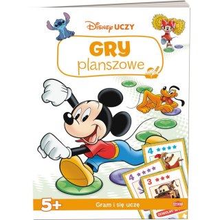 Ameet Książka dla dzieci Ameet Disney Uczy. Gry planszowe