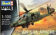 Revell Model do sklejania AH-64 Apache - amerykański śmigłowiec szturmowy Revell (04985)