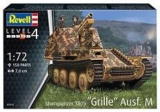Revell Model do sklejania Sturmpanzer 38(t) Grille Ausf. M - niemieckie działo samobieżne Revell (03315)