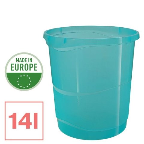 Esselte Kosz na śmieci Esselte Colour Breeze plastik kolor: niebieski 14L (626289)