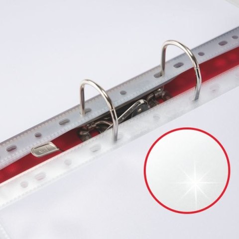 Esselte Koszulki na dokumenty Esselte krystaliczne krystaliczna A4 kolor: przezroczysty typu U 75 mic. (56113)