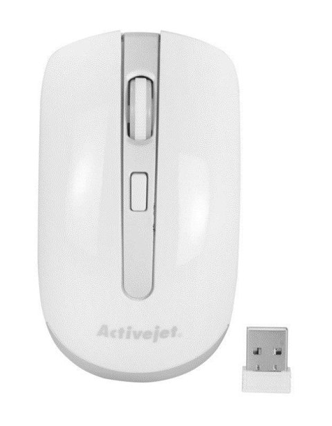 Activejet Mysz AMY-320WS biały Activejet (PERACJMYS0022)