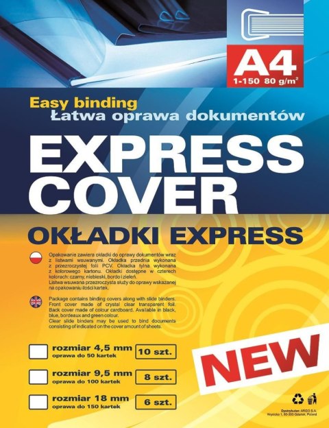 Argo Zestaw do oprawy dokumentów express cover Argo (414953)