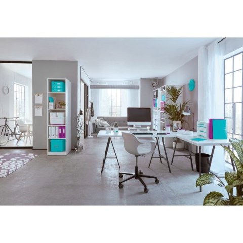 Leitz Dziurkacz Leitz WOW mini fioletowy 10k (50601062)