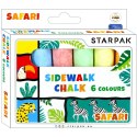 Starpak Kreda Starpak Safari Safari kolor: mix 6 szt (494004)