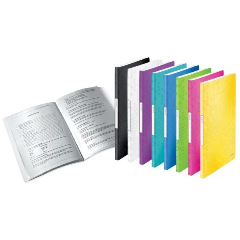 Leitz Teczka ofertowa Leitz Wow A4 kolor: biały 20 kieszeni (46310001) Leitz Teczka ofertowa Leitz Wow A4 kolor: biały 20 kieszeni (46310001)